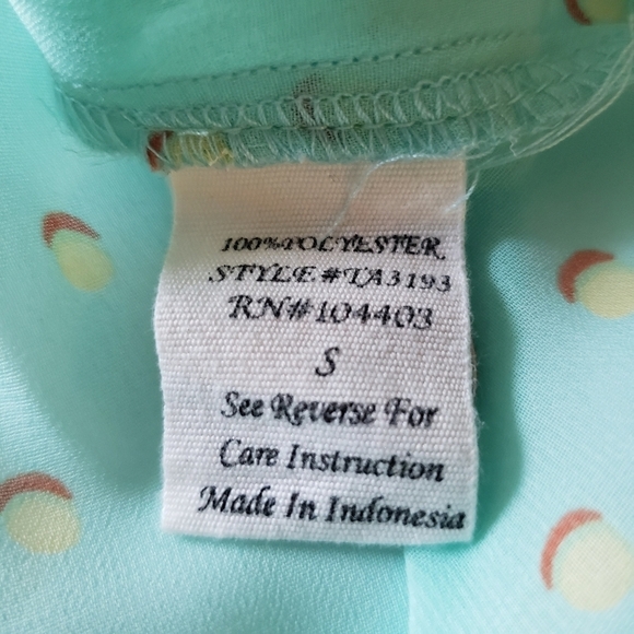 MINE Sheer sleeveless top S - Picture 6 of 7